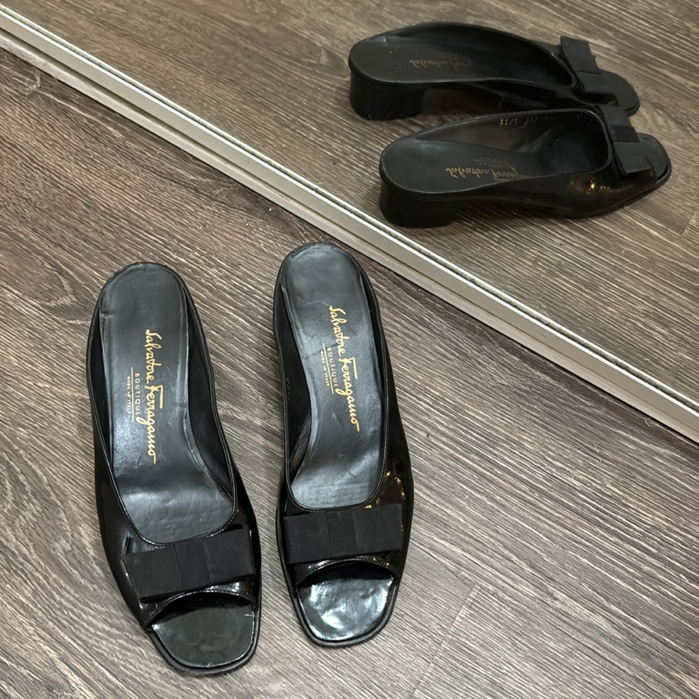 Vintage Italian mini-heels